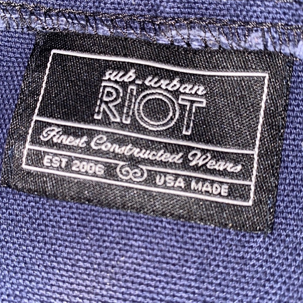 sub-urban RIOT navy blue & white bag​ - Picture 5 of 5